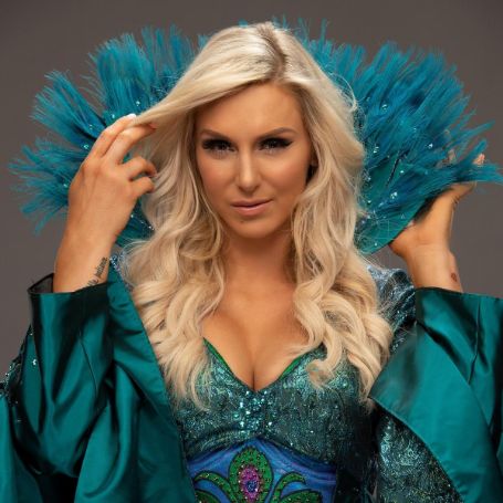 Charlotte in a green gown 